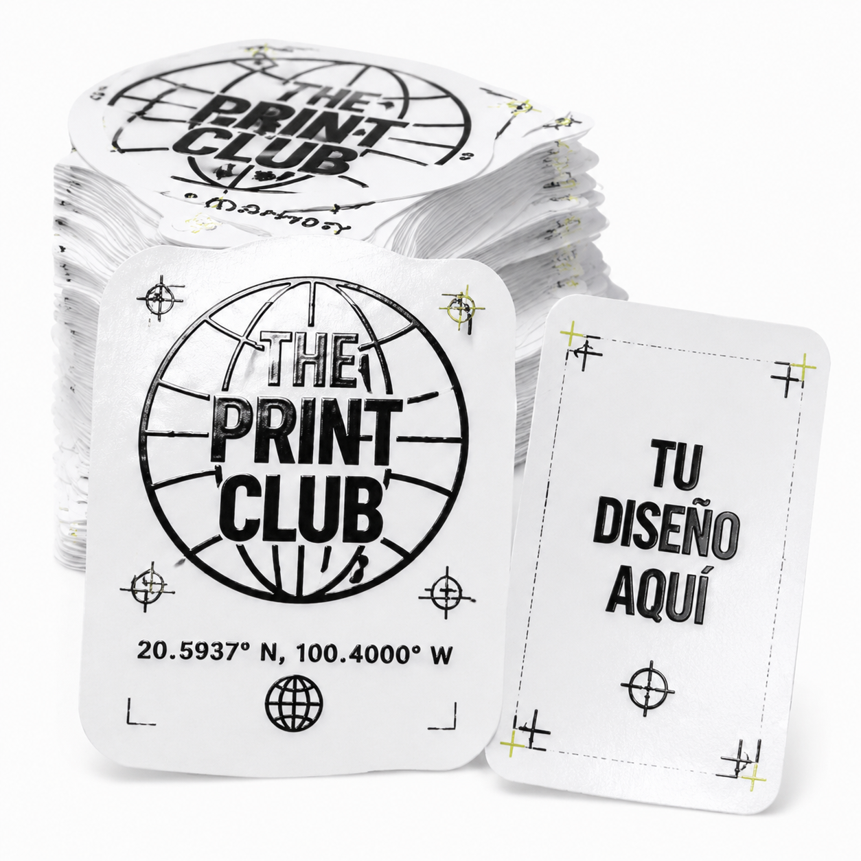 Sticker Premium con Barniz UV Selectivo
