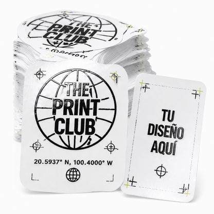 Sticker Premium con Barniz UV Selectivo