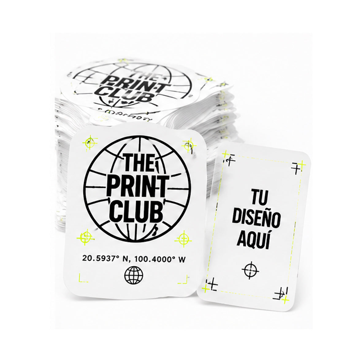 Sticker Premium Blanco