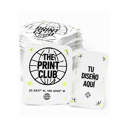 Sticker Premium Blanco