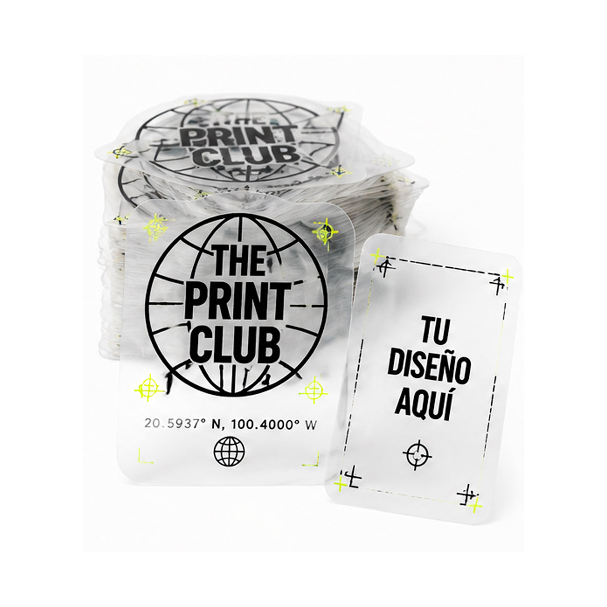 Sticker Premium Transparente